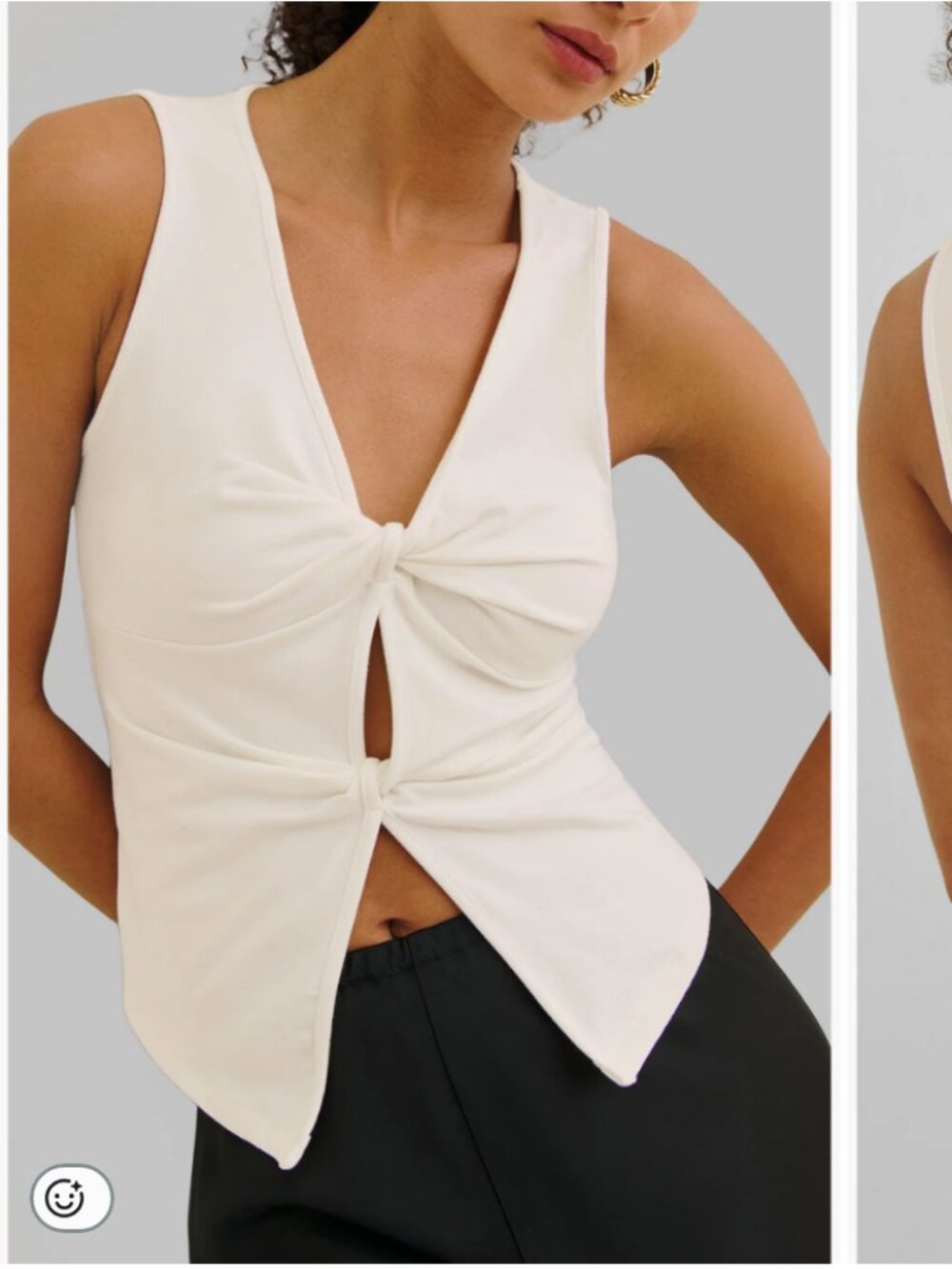 reformation tefi twist top